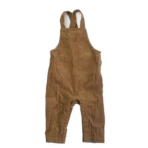 Tea Collection Boys Brown Overalls size: 9-12 Months